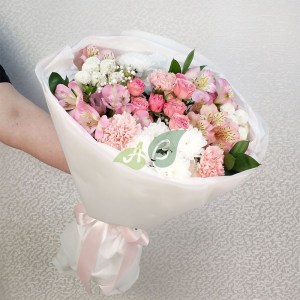 Цветы в подарок, букет Мелодия рассвета